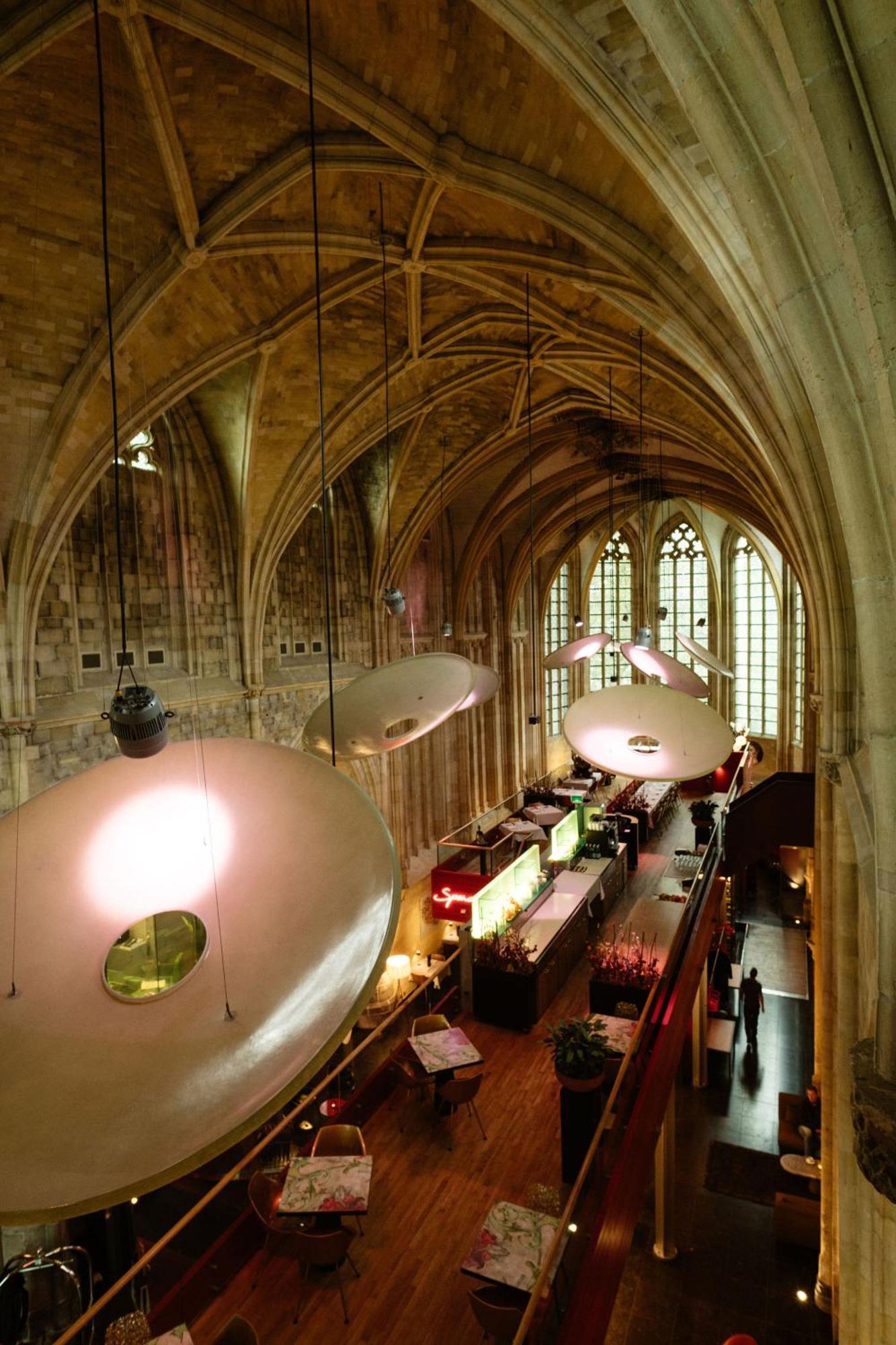 クルーシュレンホテル マーストリヒト エクステリア 写真 The restaurant at the St Pancras Renaissance Hotel